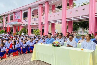 Lễ khai giảng năm học 2023- 2024.