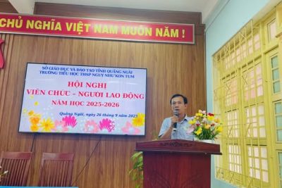 HỘI NGHỊ VIÊN CHỨC – NGƯỜI LAO ĐỘNG NĂM HỌC 2025-2026