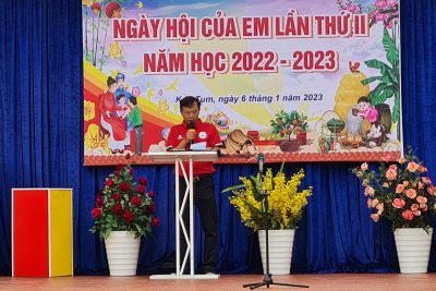 Tổ chức “Ngày hội của em” lần thứ 2 năm học 2022-2023.