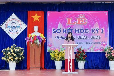 Lễ Sơ kết học kì 1 năm học 2022 – 2023