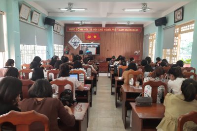 TỔ CHỨC TẬP HUẤN, BỒI DƯỠNG CHO GIÁO VIÊN