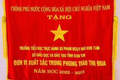 THỦ TƯỚNG CHÍNH PHỦ TẶNG CỜ THI ĐUA “ĐƠN VỊ XUẤT SẮC TRONG PHONG TRÀO THI ĐUA”